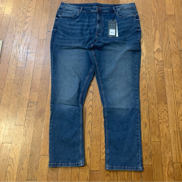 The perfect Jean nyc Mens Jeans Slim Thick Fit | 44 X 32 | Admiral Blue NEW!! - Picture 2 of 15